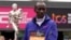 FILE - Men's race winner Kelvin Kiptum of Kenya holds a trophy after the London Marathon in London, Britain, April 23, 2023. Kiptum died in a car crash in Kenya Feb. 11, 2024, at age 24.