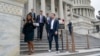 House members depart after Speaker Kevin McCarthy's last-ditch plan to keep the government temporarily open collapsed, at the Capitol in Washington, Sept. 29, 2023. 