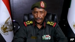 Mukuru wemauto eSudanese Armed Forces, Gen. Abdel-Fattah Burhan.