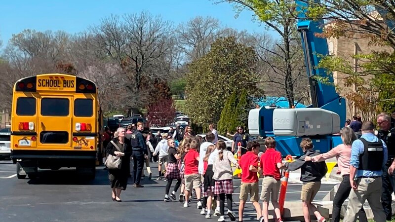 3 anak dalam penembakan di sekolah Kristen Nashville;  3 orang dewasa meninggal
