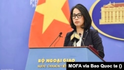 Phó phát ngôn Bộ Ngoại giao Việt Nam Phạm Thu Hằng