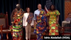 Ziyarar Kamala Da Doug Zuwa Ghana