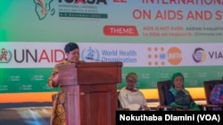 Mrs Auxillia Mnangagwa @The HIV/AIDS ICASA Summit