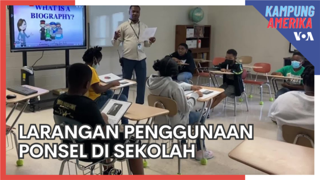 Kampung Amerika: Larangan Penggunaan Ponsel di Sekolah