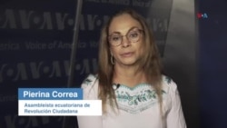 Pierina Correa habla de las razones del éxodo ecuatoriano