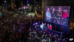 En Fotos | Los argentinos celebran la victoria del presidente electo Milei