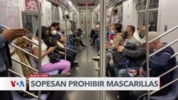 Nueva York considera prohibir mascarillas en el subway