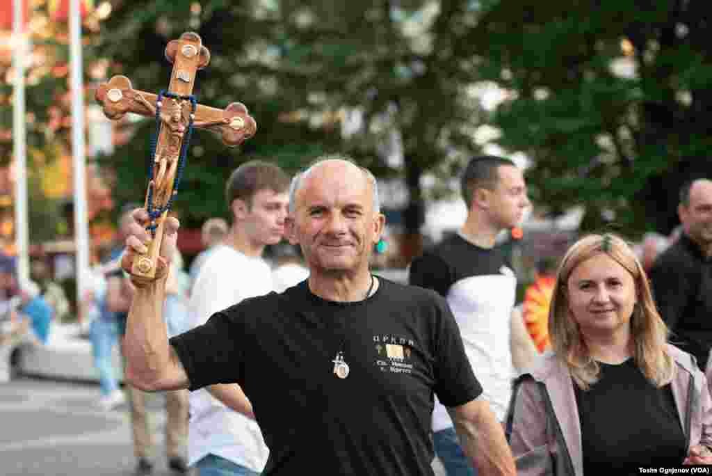 Rally of Macedonian Orthodox Church against the proposed law of Gender Equality and Gender change in Birth certificates