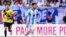 El argentino Lionel Messi en un partido contra Ecuador en el encuentro en Soldier Field. Foto: Daniel Bartel-USA TODAY