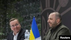 Міністр оборони України Рустем Умєров і міністр оборони Німеччини Борис Пісторіус. Ілюстративне фото