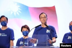 资料照：台湾国民党主席朱立伦