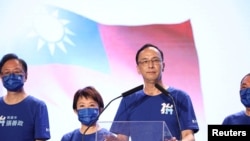 资料照：台湾国民党主席朱立伦