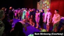 An audience in New Orleans, Louisiana, applauds the Melange Dance Company after a June 2023 performance of "The UpStairs Lounge," an original work remembering the 1973 deadly arson attack at the city's UpStairs Lounge. Photo by Samuel Birdsong.