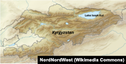 Lake Issyk Kul, Kyrgyzstan