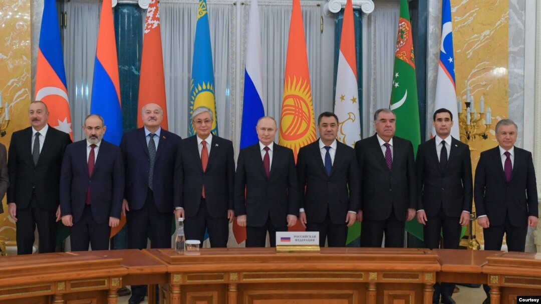 Rossiya, Qozog'iston, O'zbekiston, Tojikiston, Qirg'iziston, Turkmaniston, Ozarbayjon va Armaniston va Belarus rahbarlari MDH norasmiy sammitida, Sankt-Peterburg, 26-dekabr, 2023 