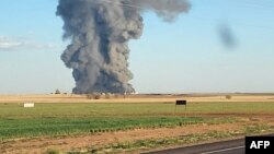 انفجار و آتش سوزی در یک فارم لبنیات در ایالت تکزاس