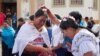 Mujres realizan un ritual en medio de la fiesta por el Pawkar Raymi, en Ecuador. [Foto cortesía de Pawkar Raymi Peguche].