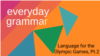 Language of the Olympic Games, Part 2