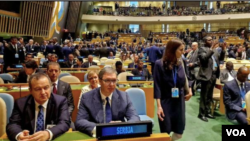 Delegacija Srbije na zasedanju Generalne skupštine UN u Njujorku (Foto: Instagram/ @budućnostsrbijeav)