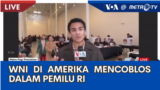 Laporan VOA untuk  Metro TV: WNI di Amerika Mencoblos dalam Pemilu RI 