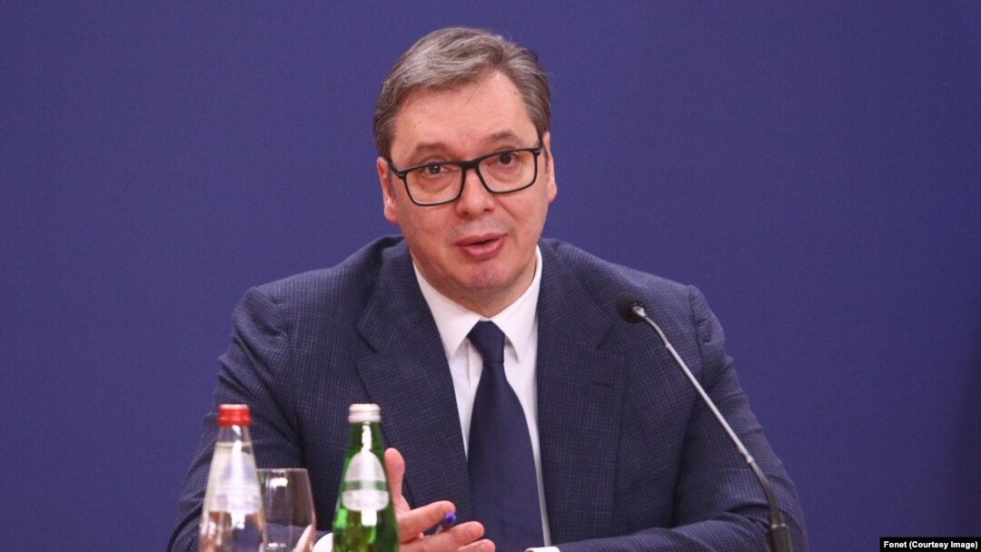 Sırbistan Cumhurbaşkanı Aleksandar Vucic