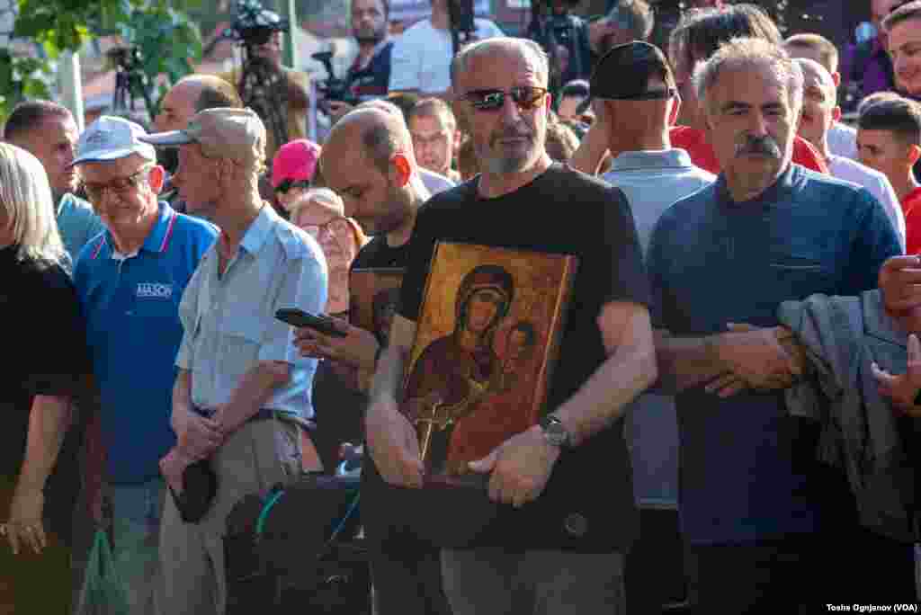 Rally of Macedonian Orthodox Church against the proposed law of Gender Equality and Gender change in Birth certificates