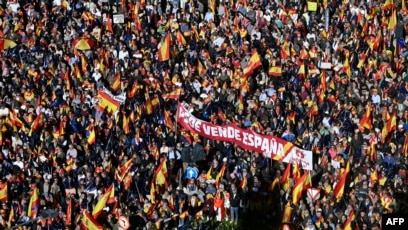 Biggest Protest in Spain Against Catalan Amnesty Law Draws 170,000