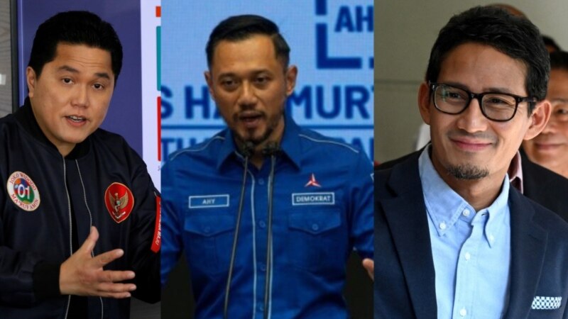 Survei SMRC: Erick, AHY dan Sandi Bacawapres Kompetitif