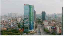 Trụ sở ngân hàng VPBank ở Hà Nội (Ảnh chụp màn hình VnExpress )