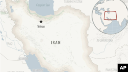 نقشه منتشر شده از ایران در خبرگزاری آسوشیتدپرس