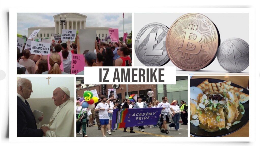 Iz Amerike 208 | Abortus i izbori: Kriptovalute; LGBTQ imigrantkinje; Piletina sa bademom 