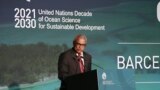 Presidente de Cabo Verde, José Maria Neves, discursa na Conferência de Barcelona da Década do Oceano da ONU, Espanha, 10 abril 2024