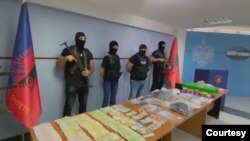 Materialet e sekuestruara gjatë operacionit të policisë