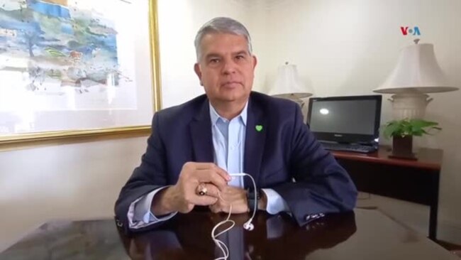 Luis Parada, candidato por Nuestro Tiempo a la presidencia de El Salvador