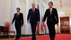TT Marcos nói thỏa thuận Mỹ-Nhật-Philippines sẽ thay đổi thế cục ở Biển Đông | VOA 