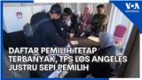 Daftar Pemilih Tetap Terbanyak, TPS Los Angeles Justru Sepi Pemilih