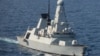 资料照片：参加红海“繁荣卫士行动”的英国皇家海军“钻石号”驱逐舰。(2024年1月6日)