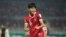 Wonderkid Piala Dunia U17 asal indonesia, Arkhan Kaka, merayakan gol usai menjebol gawang Panama di laga kedua Tim Garuda Muda di stadion Gelora Bung Tomo Surabaya. (Foto: Pool Piala Dunia U17/ Doc. LOC WCU17/NFL)
