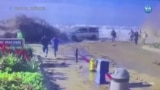Güney California kıyıları dev dalgalara teslim oldu