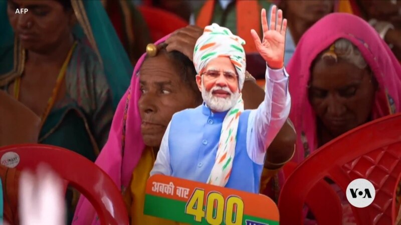 In India’s election, Modi flags development, while opposition says democracy ‘at risk’