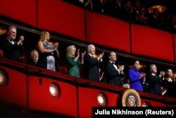 US President Joe Biden and First Lady Jill Biden attend the 2023 Kennedy Center Honors gala at the Kennedy Center in Washington, USA, December 3, 2023. (Photo: REUTERS/Julia Nikhinson)
