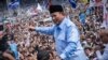 Calon presiden Prabowo Subianto saat kampanye di Stadion Gelora Bung Karno Jakarta pada 10 Februari 2024. (Foto: Yasuyoshi CHIBA/AFP)