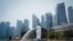 Một khu thương mại tại Singapore (ảnh chụp ngày 21/9/2019) 