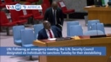 VOA60 Africa - UN Security Council Sanctions 6 Rebel Leaders in Congo