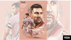 Portada de la revista Time, que ha nombrado a Leo Messi como Atleta del Año 2023. 