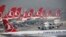 Sejumlah pesawat milik maskapai Turkish Airlines terparkir di Bandara Internasional Ataturk, di Istanbul, pada 5 April 2019. (Foto: AP/Lefteris Pitarakis)