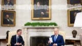 Joe Biden ni swede fanga ɲɛmɔgɔ Ulf Kristersson ka ɲɔgɔnye