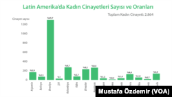 Latin Amerika'da kadın cinayetleri hız kesmiyor