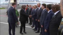 African Leaders Arrive in Russia for Summit