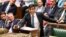 A handout photograph taken and released by the UK Parliament shows Britain's Prime Minister Rishi Sunak speaking at the House of Commons in London, June 28, 2023. 
